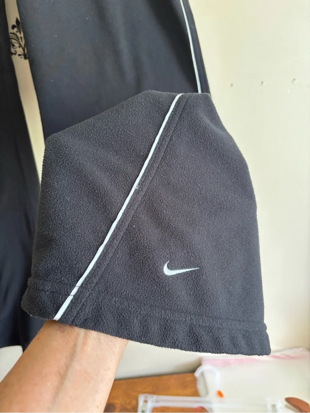 Nike fleece track pants women’s size XL